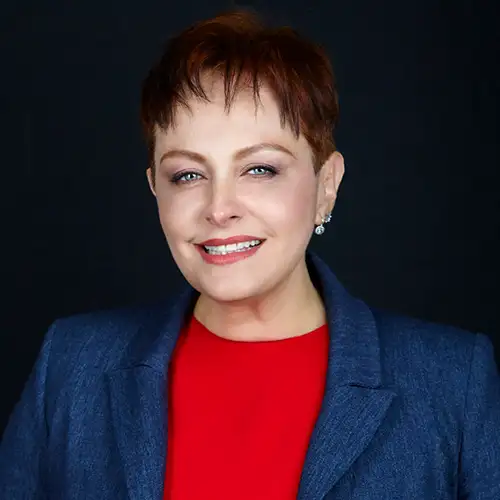 Modern executive headshot for a New York professional