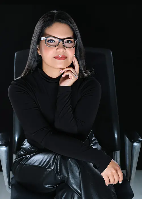 Professional woman during a personal branding photography session in Queens, New York